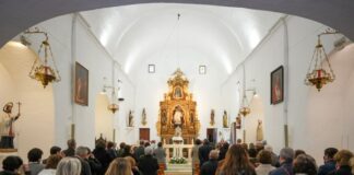 El Club de Jubilados de Sant Francesc celebra la festividad de San Valero con una jornada de encuentro y convivencia Misa por San Valero