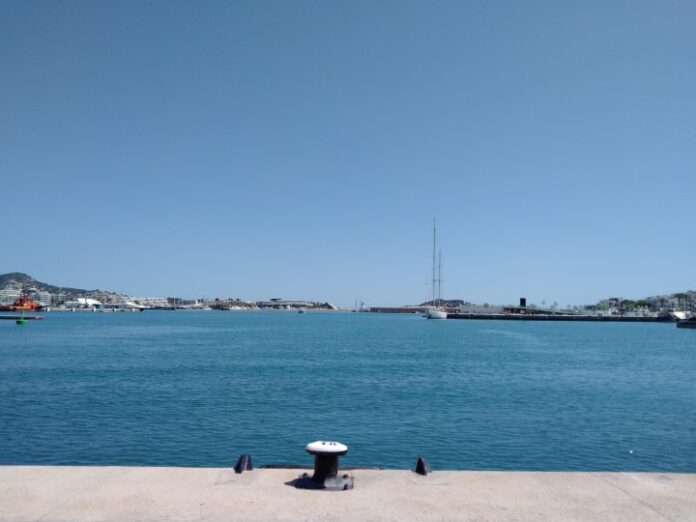 Muelle de la estación marítima de Ibiza