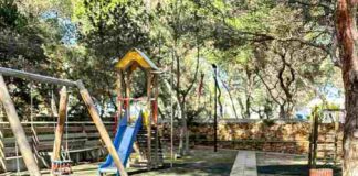 El parque infantil de es Pujols permanecerá cerrado temporalmente por los trabajos de erradicación de procesionaria y las condiciones meteorológicas adversas Parque infantil es Pujols cerrado al público hasta nuevo aviso