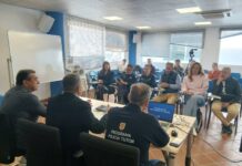 Los policías tutores de Eivissa y Formentera se forman contra la violencia en el fútbol base