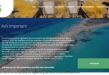 GxF denuncia el retraso en la activación de la web de Formentera.eco