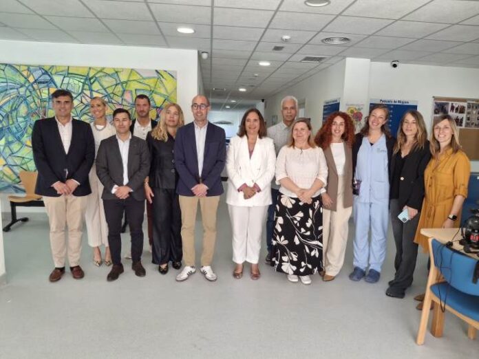 Imagen del acto celebrado esta mañana en la Residencia de Formentera