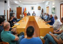 El Consell de Formentera analiza con el Govern balear y empresarios del polígono industrial las necesidades de la zona y las líneas de apoyo al sector