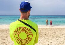 Fallece un turista de 65 años entre la zona norte de Levante y es Pas de s’Espalmador. Servicio de Socorristas en Formentera