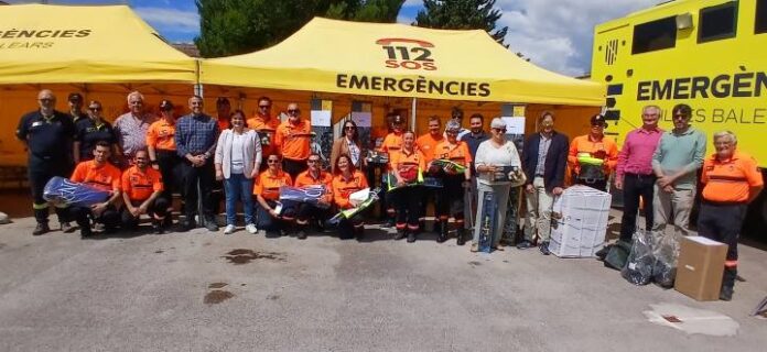 Entrega de nuevo material a distintas delegaciones de Protección Civil de las Islas Baleares