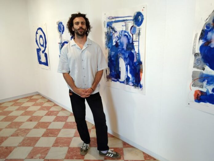 Expo Un mismo azul de Ismael Cerezo