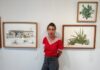 “Flores y salvajes”, acuarelas inspiradas en flores silvestres y poesía