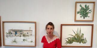 “Flores y salvajes”, acuarelas inspiradas en flores silvestres y poesía