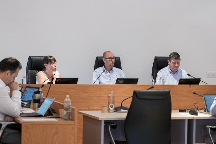 Momento del debate sobre el estado de Formentera celebrado ayer