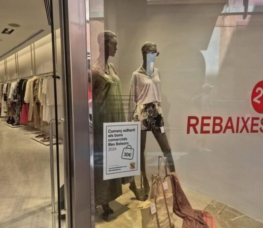 Los «Bonos Illes Balears» de comercio confirman su éxito con más de 8,4 millones de euros en ventas