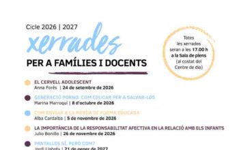 Puesta en marcha del octavo ciclo de «Charlas para familias y docentes»