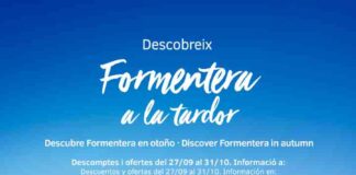 Otoño en Formentera con ofertas, gastronomía, deporte y cultura Descubre Formentera en otoño 2026