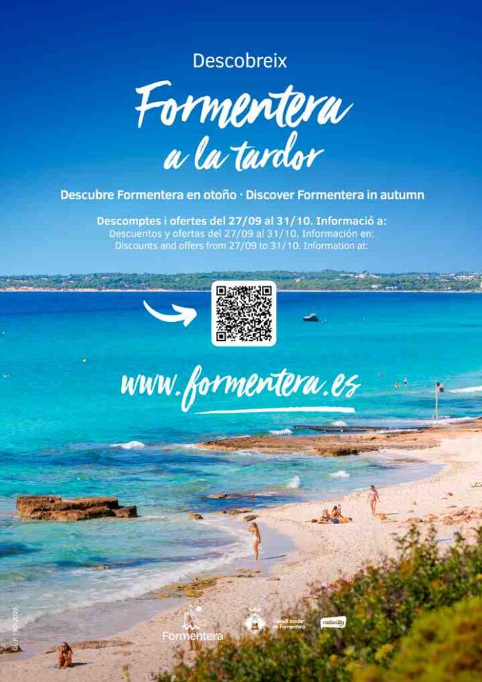 Descubre Formentera en otoño 2026