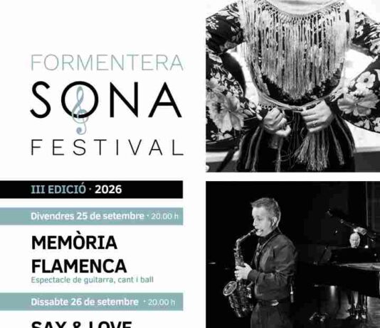 Formentera Sona vuelve con tres noches de flamenco, música clásica, jazz y sonidos del Mediterráneo Formentera Sona 2026