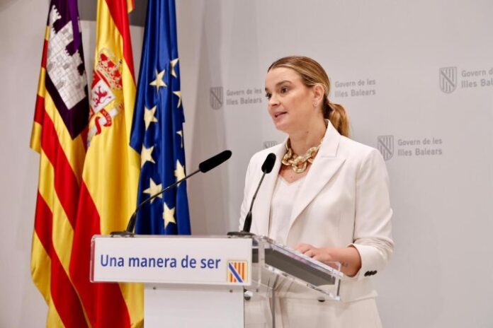 La presidenta del Govern Balear Margalida Prohens