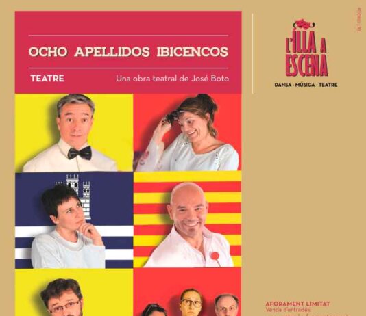 Formentera acogerá el espectáculo de humor 8 apellidos ibicencos el sábado 24 de octubre