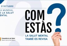 La salud mental de los niños y adolescentes, protagonista del Día Mundial de la Salud Mental en las Illes Balears