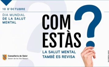 La salud mental de los niños y adolescentes, protagonista del Día Mundial de la Salud Mental en las Illes Balears