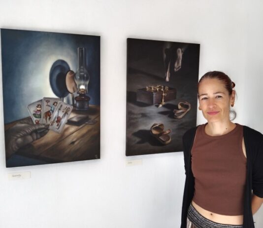 La luz y la figura humana protagonizan el nuevo trabajo de Maribel Escandell