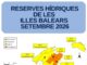 Las reservas hídricas de las Illes Balears se sitúan en el 36% durante el mes de septiembre